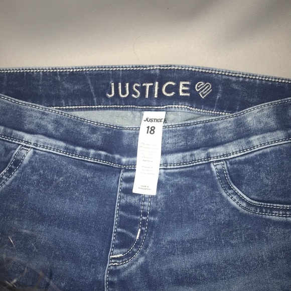 Justice pull-on Jean leggings - Picture 3 of 3